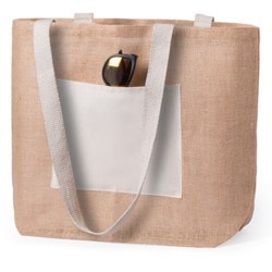 bolsa, yute, 48x35, personalizado, bordado, bolso
