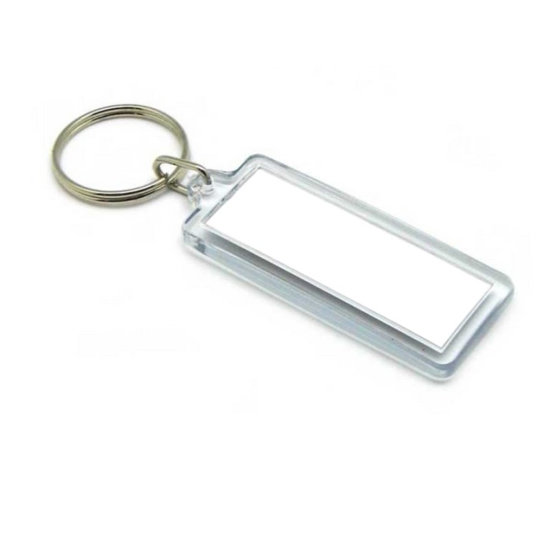 Llavero metacrilato 60x25 mm