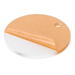 Llavero, metacrilato, redondo, personalizado