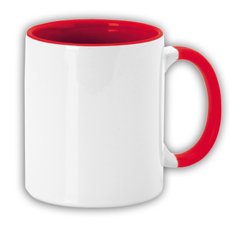 Taza blanca personalizable CERÁMICA
