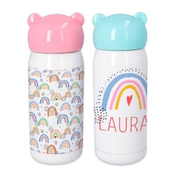 termo, botella, infantil, agua