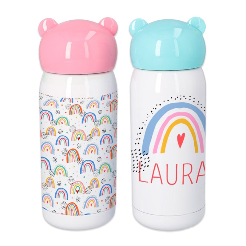 termo, botella, infantil, agua