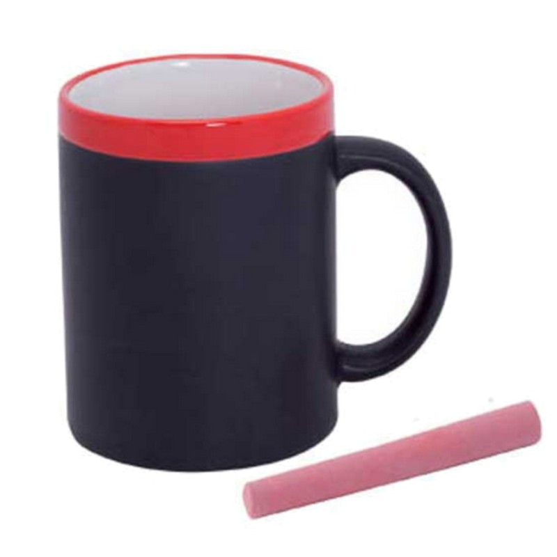 Taza PIZARRA 96 mm roja