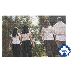 puzzle, 1000, piezas, cartón, personalizado