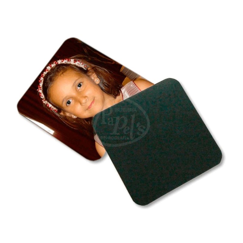 Imán flexible cuadrado 55x55mm personalizable
