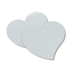 Imán flexible corazón 60x68mm personalizable