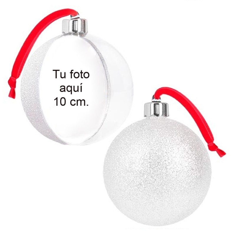 adorno, bola, navidad, regalo, foto, colgar