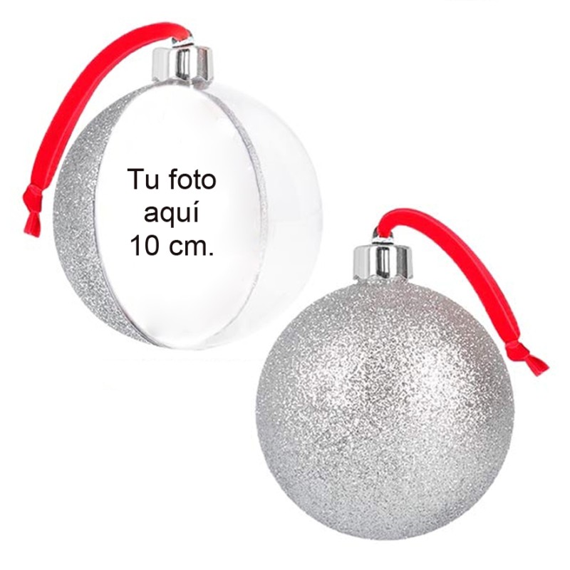 adorno, bola, navidad, regalo, foto, colgar