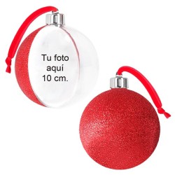adorno, bola, navidad, regalo, foto, colgar