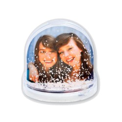 bola, nieve, foto, regalo