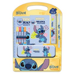 stitch, set escritura, escolar, colegio, 8412688609215