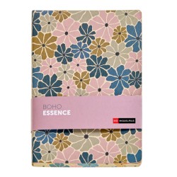 Cuaderno A5 Punt. Flores Boho Essence