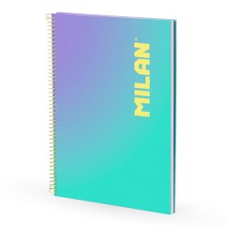 Libreta A4 5x5 micro 90h. 95gr. SUNSET MILAN, 57143E90