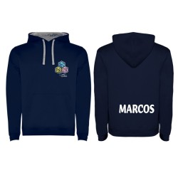 SUDADERA URBAN AZUL MARINO/GRIS FELIX