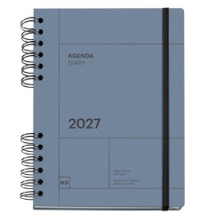Agenda 2027 PLUS AZUL 155x213 mm s/v PLU