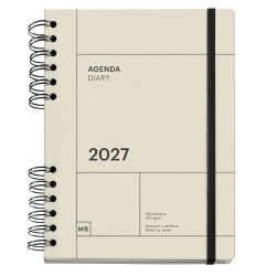 Agenda 2027 PLUS CREAM 155x213 mm s/v MI