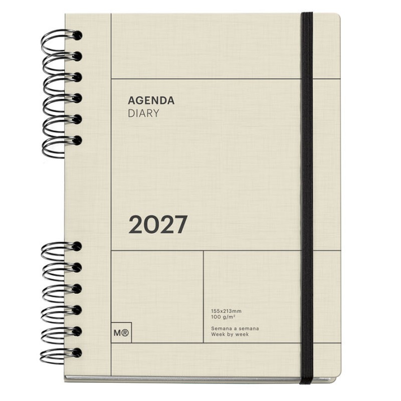 Agenda 2027 PLUS CREAM 155x213 mm s/v MI