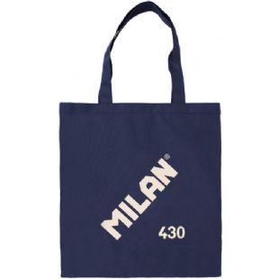 Bolsa asasTOTE BAG SINCE 1918 AZUL MARINO MILAN