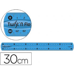 Regla TWIST flexible MAPED. 30 cm.