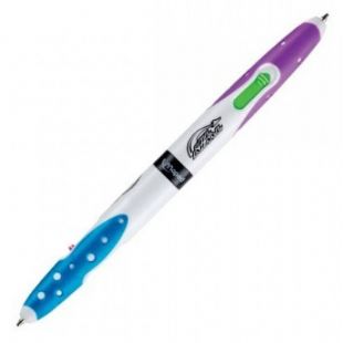 Bolígrafo MAPED 4 colores: azul, morado, rosa, verde.