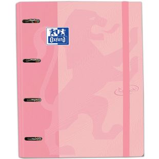 Carpeta A4 + recambio 5x5 TOUCH OXFORD FLAMINGO