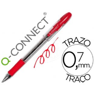 Bolgrafo Q-CONNECT ROJO